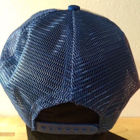 Vintage Russaero Flying Service Crop Dust Snap Back Trucker Hat - Picture 7 of 9